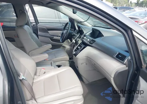 2013 Honda Odyssey Ex-L z USA, uszkodzony, nr VIN 5FNRL5H63DB003406